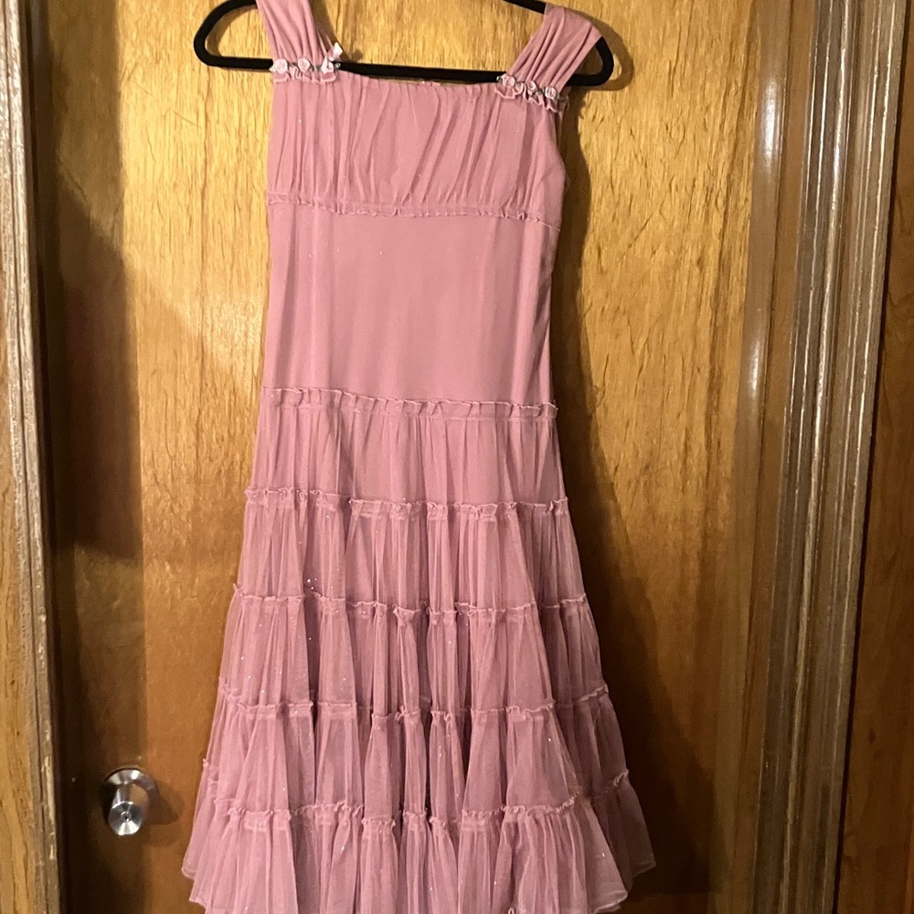 Girls dressy dress with vintage look